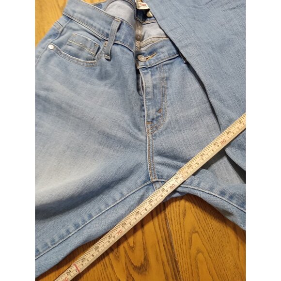 LEVI STRAUSS Jeans Womens 12M BLUE BOOTCUT CURVY Preowned Denim BOOT CUT Used - Picture 5 of 11